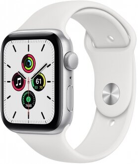 Apple Watch SE (44mm) Gümüş Rengi Alüminyum Kasa ve Spor Kordon Akıllı Saat kullananlar yorumlar